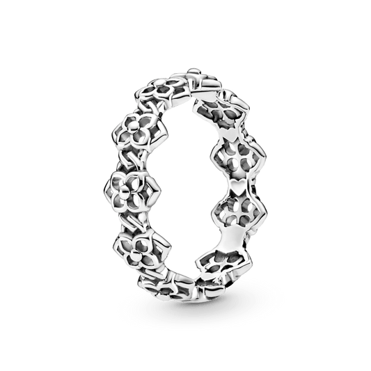 Sujungtų Rožės žiedų žiedas - Pandora LT