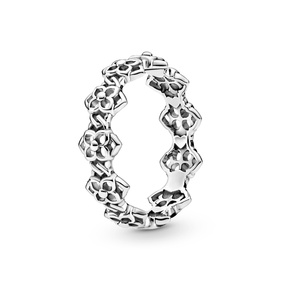 Sujungtų Rožės žiedų žiedas - Pandora LT