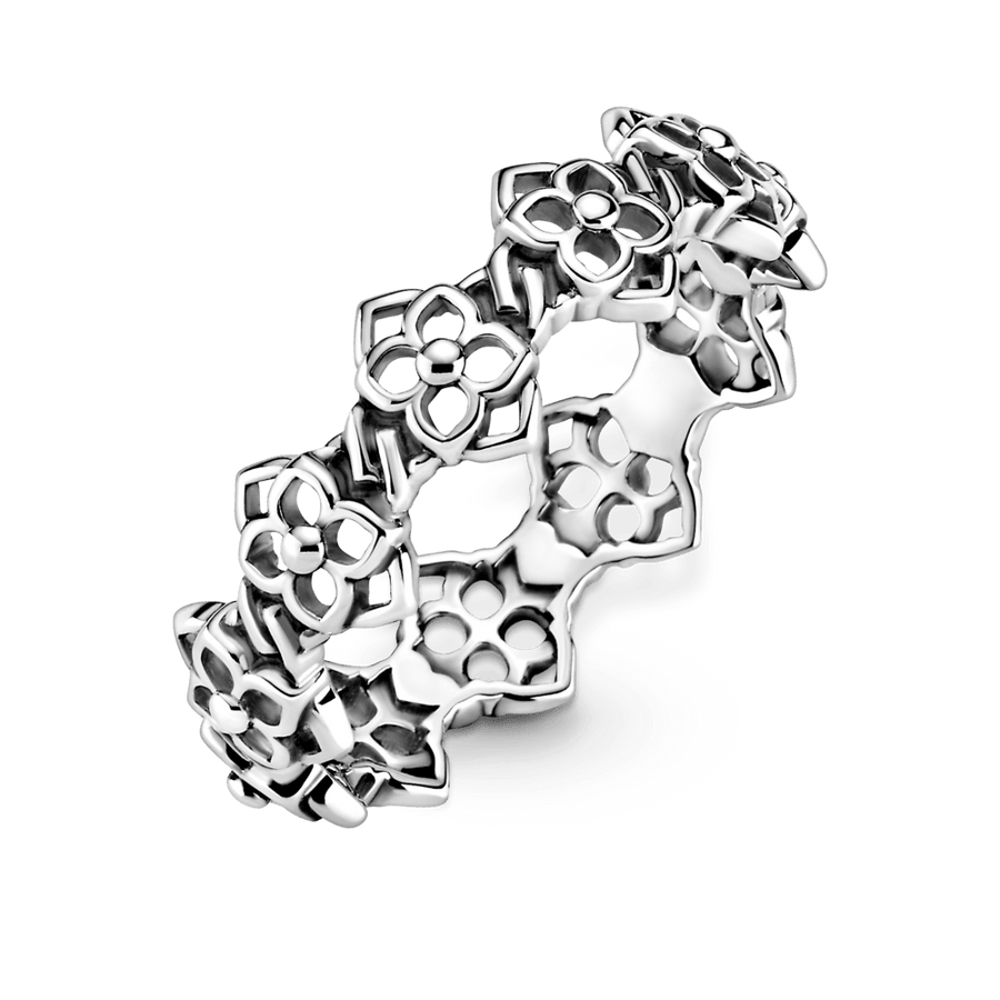 Sujungtų Rožės žiedų žiedas - Pandora LT