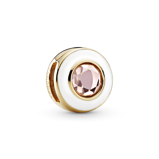 Švytintis baltas apskritimas - Pandora Lietuva