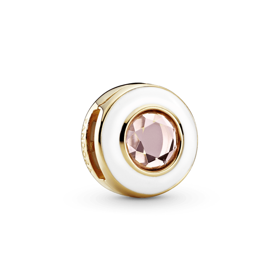 Švytintis baltas apskritimas - Pandora Lietuva