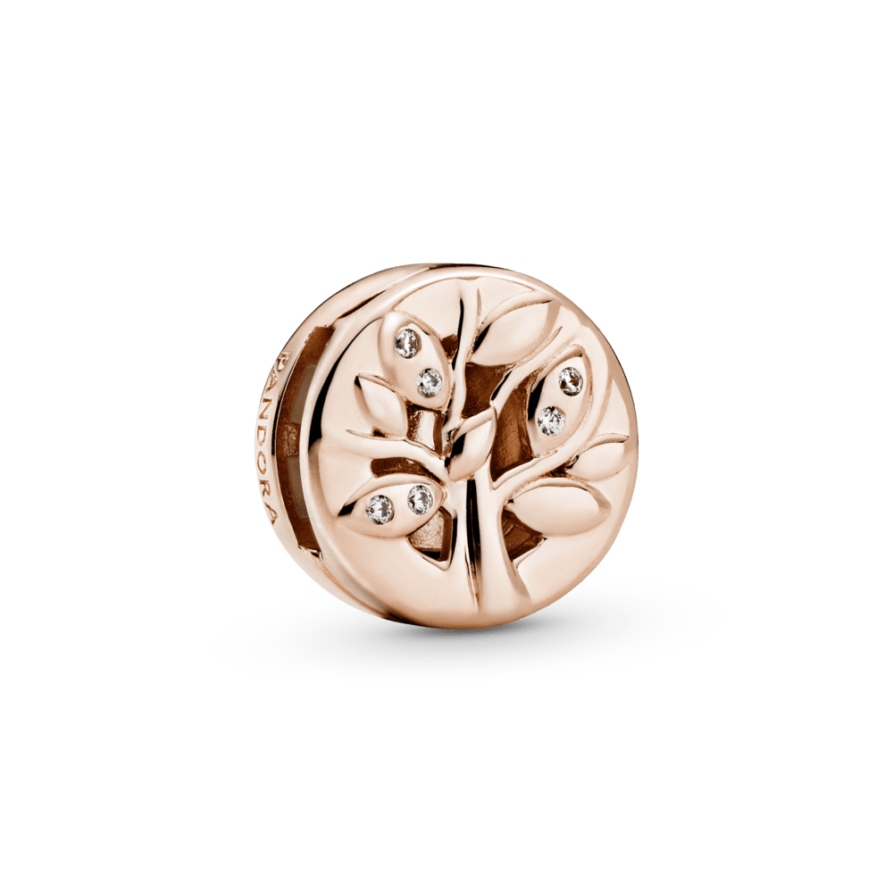 Žaižaruojantis šeimos medžio užsegamas karoliukas - Pandora Lietuva