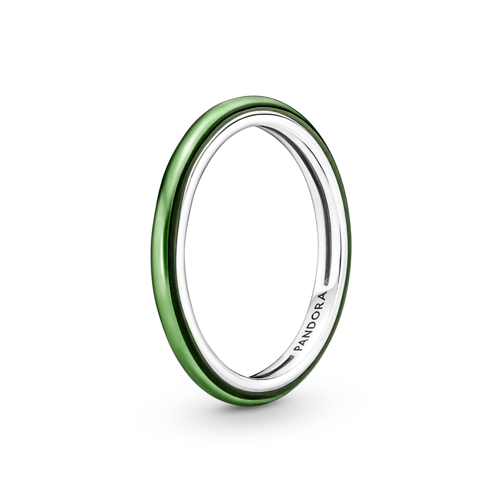 Žalios lazerio spalvos Pandora ME žiedas - Pandora LT