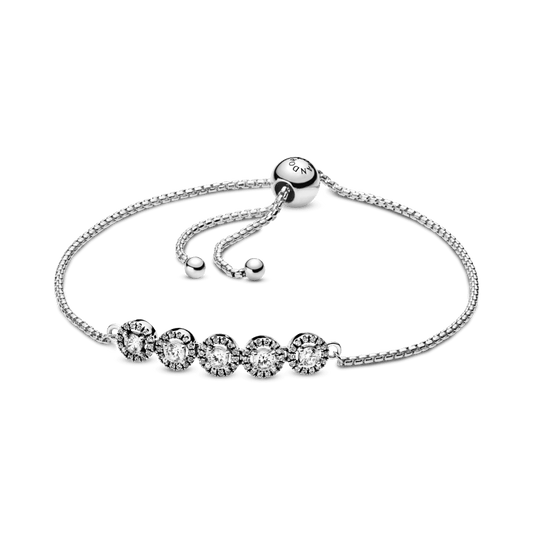 Žėrinti apyrankė su slankiuoju užsegimu  - Pandora Lietuva