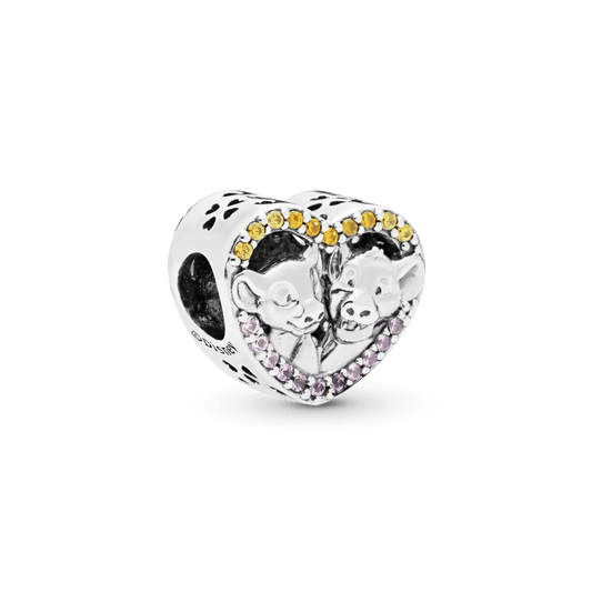 Žėrinti Simbos ir Nalos širdis iš Disney kolekcijos - Pandora LT