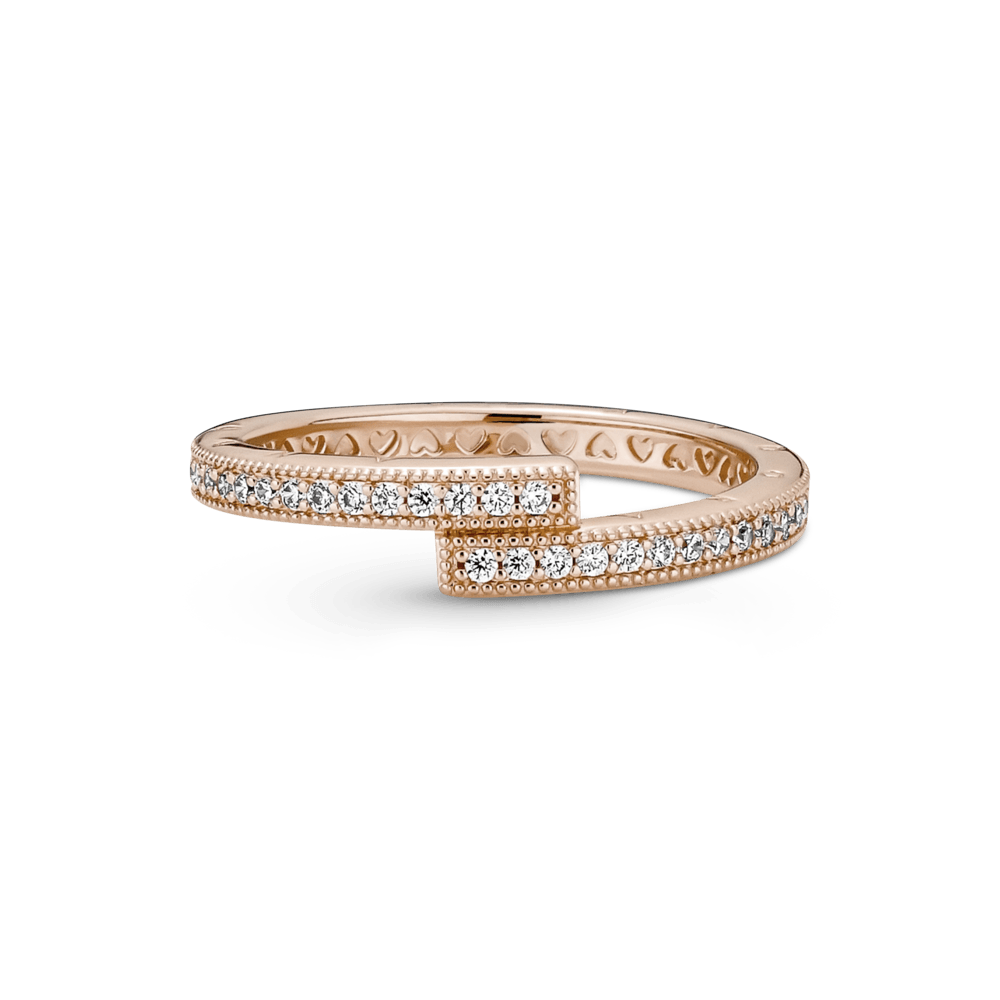 Žėrintis persidengiantis žiedas - Pandora LT
