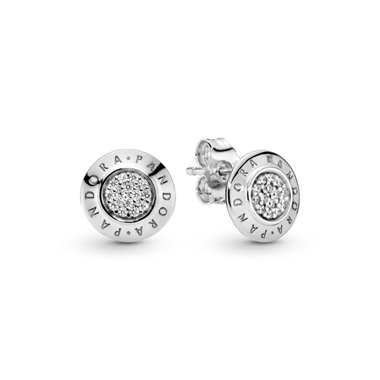 Žėrintys Pandora Logo Auskarai - Pandora LT