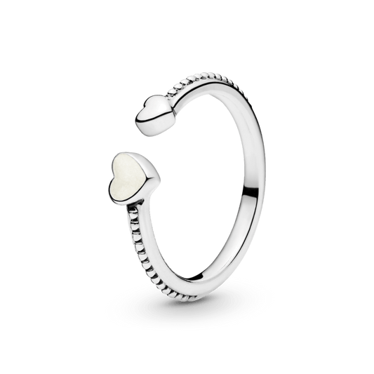 Žiedas Dvi Širdys - Pandora Lietuva