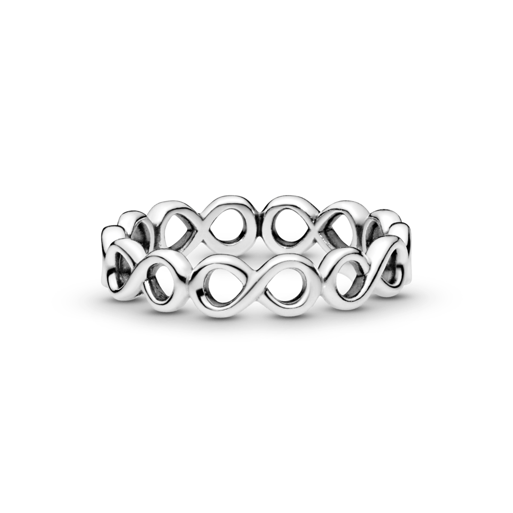 Žiedas su begalybės simboliu - Pandora Lietuva