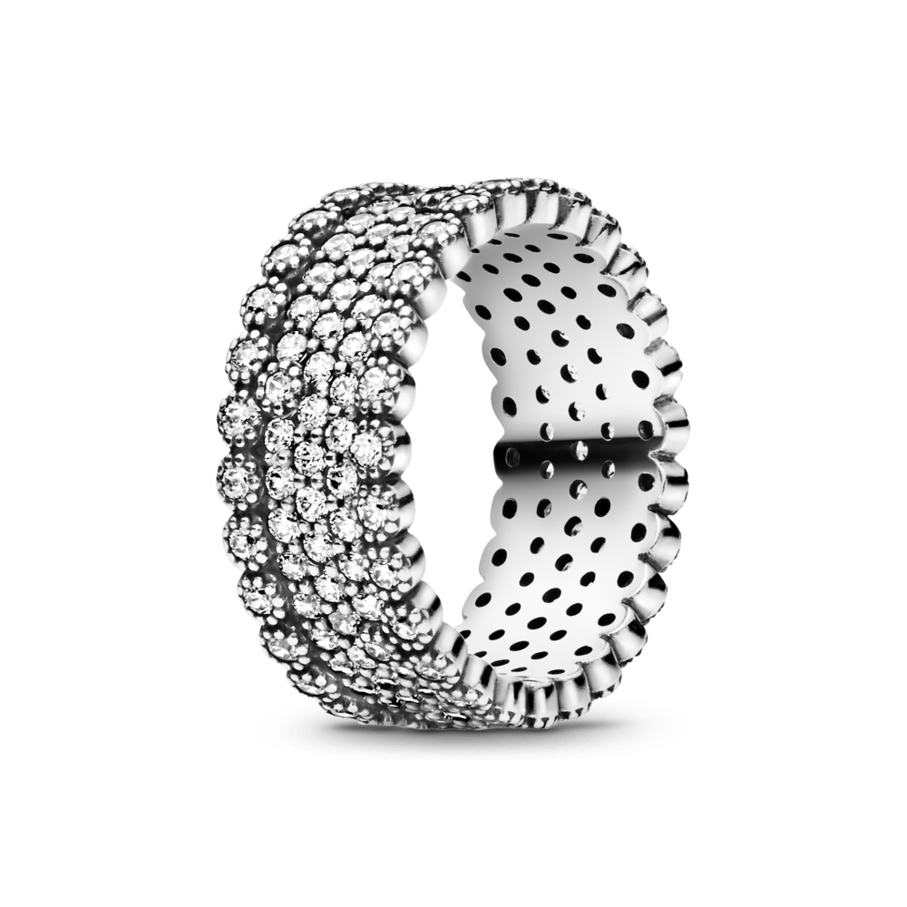 Žiedas Žėrinti Pavé - Pandora Lietuva