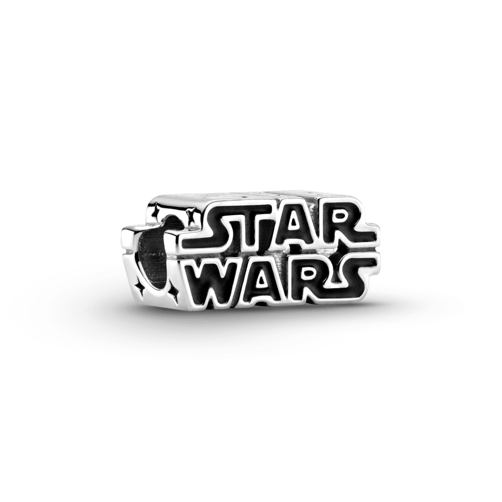 ,,Žvaigždžių karų'' sidabrinis 3D Logotipo karoliukas - Pandora LT