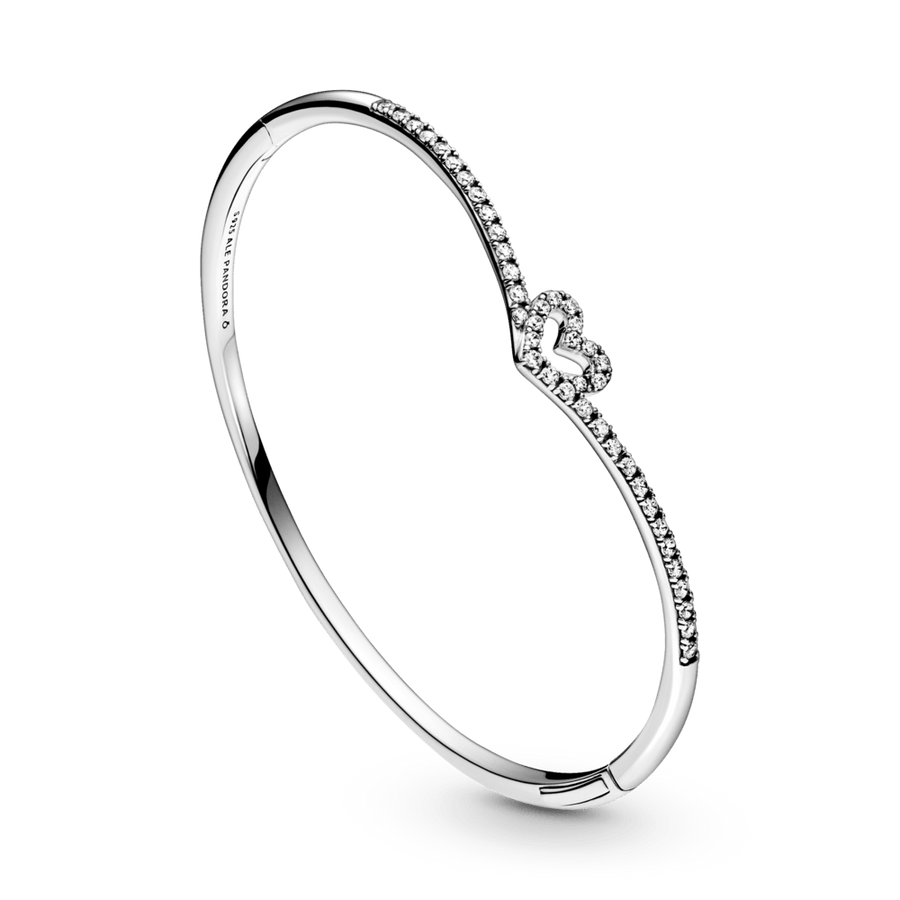 Žvilganti norų išsipildymo apyrankė su širdele - Pandora LT